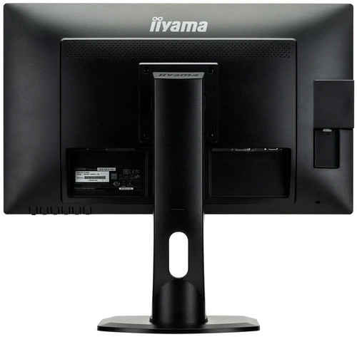 Монитор (Iiyama, ProLite XB2483HSU-B2, 24", 1920x1080, VA 75Hz, 1xDVI-D, 1xHDMI, 1xVGA, 4 ms, W-LED, хорошее, Поворотная нога с регулировкой по высоте, встроенные динамики)