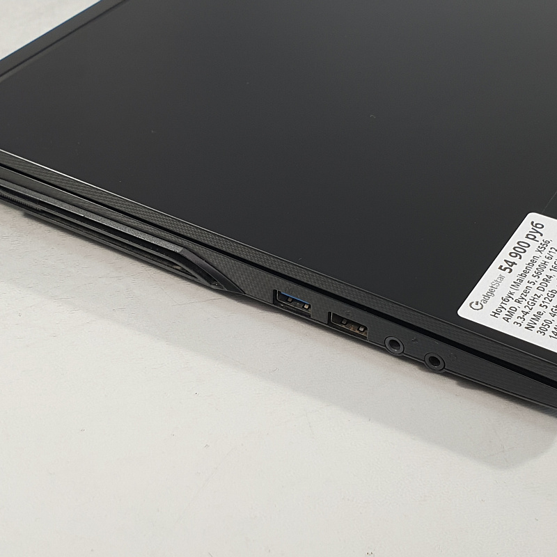 Игровой Ноутбук Ryzen 5 5600H, 16Gb, RTX