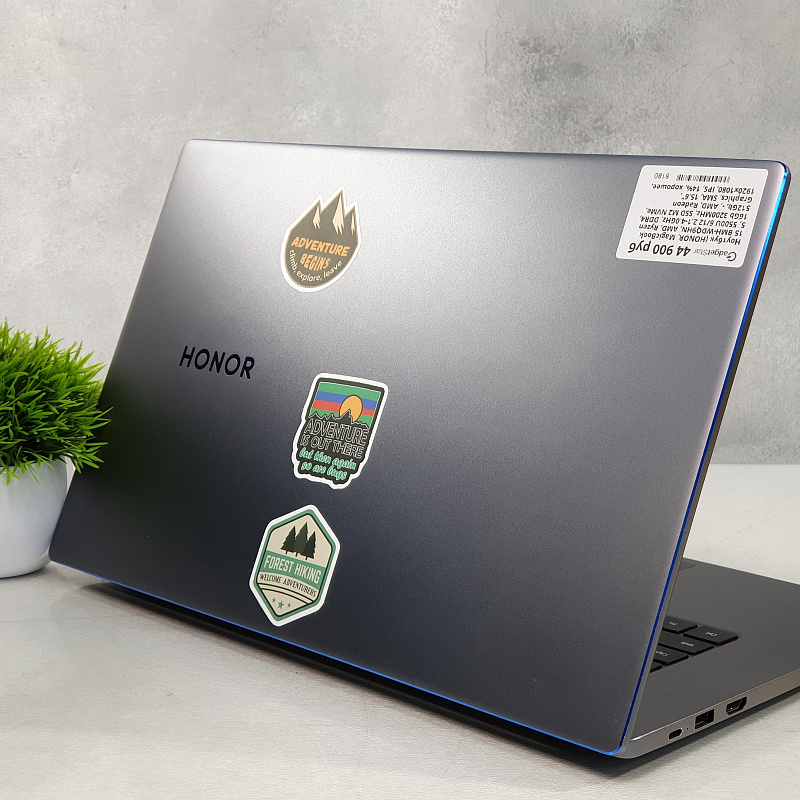 Ноутбук HONOR MagicBook / Ryzen 5-5500U / DDR4 16Gb/ 15.6"