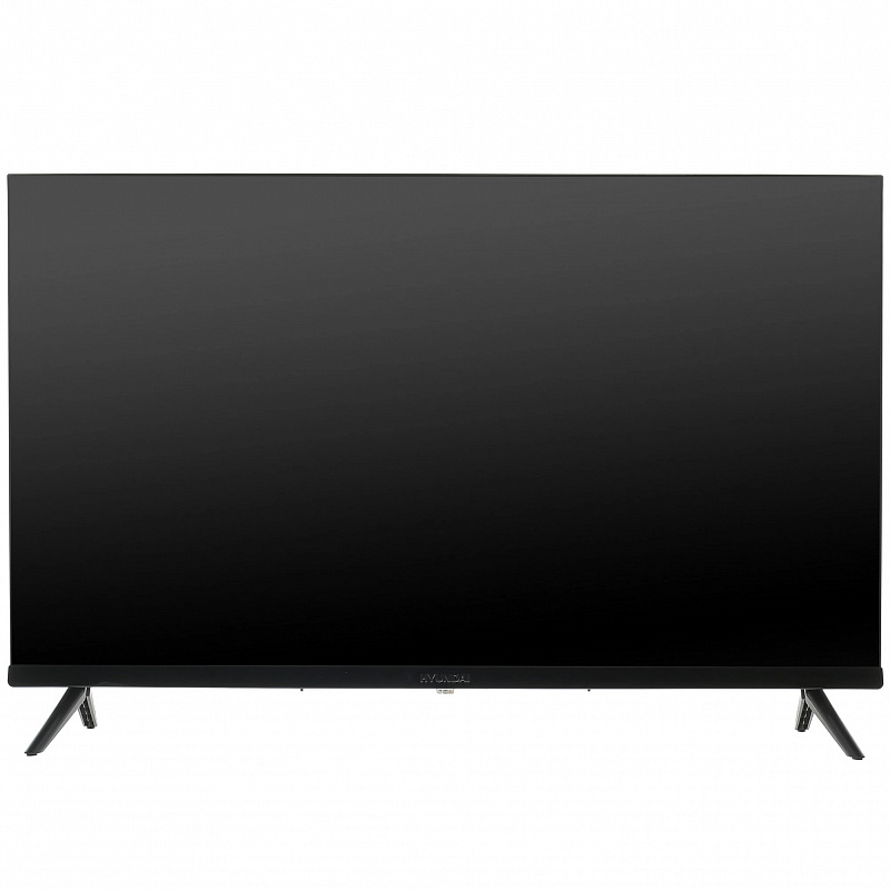 Телевизор (HYUNDAI, H-LED32FS5004, 32", 1366x768, Direct LED, Салют ТВ, 1xHDMI, VGA, хорошее, Кабель питания)