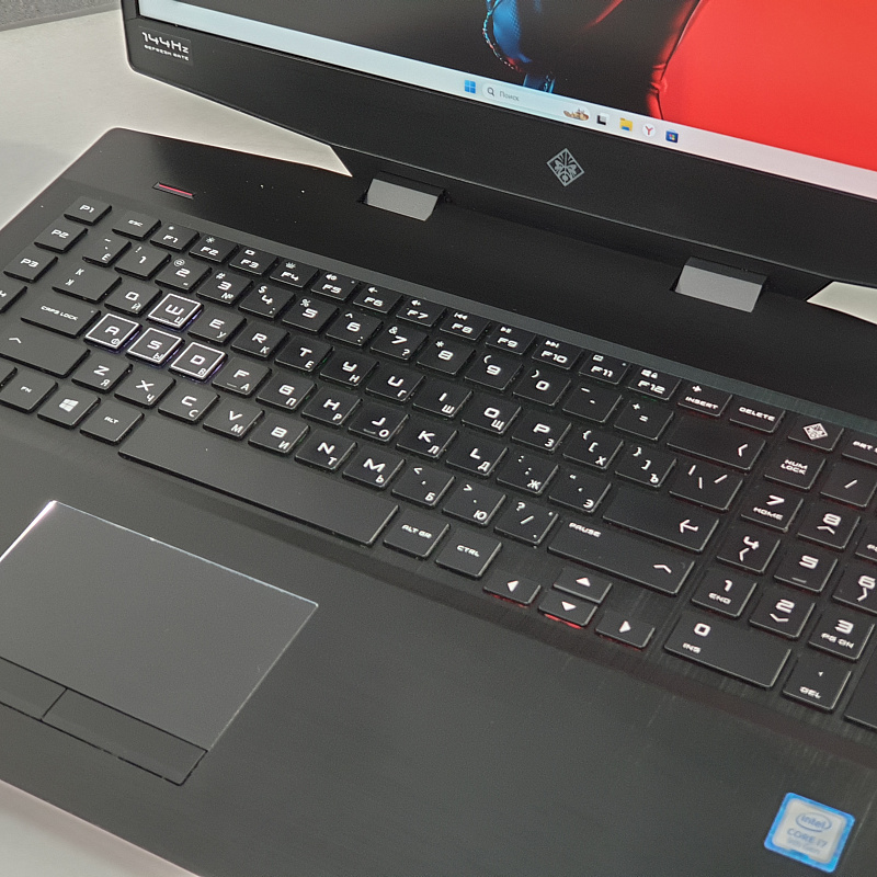 Игровой ноутбук HP Omen/экран 17"/ Intel Core i7/ SSD 1Tb/ RTX 2060 6Gb