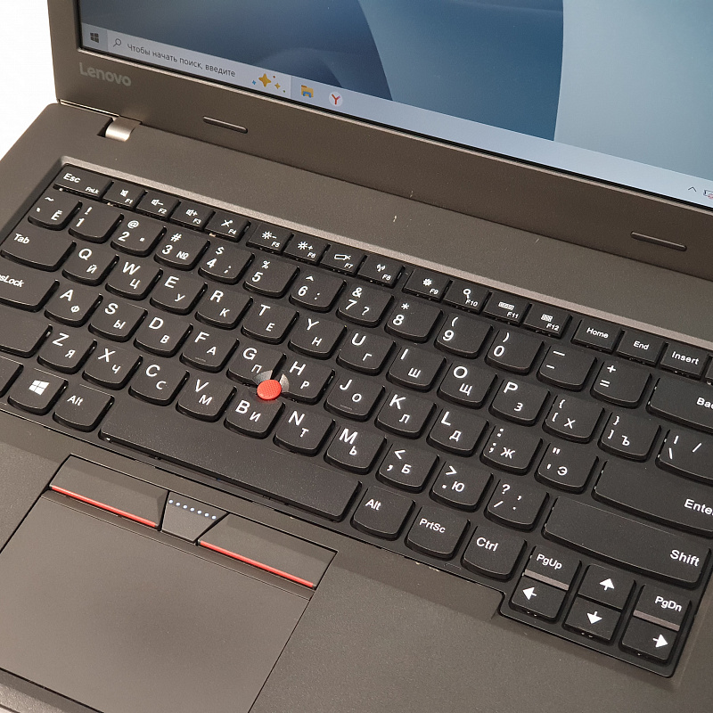 Ноутбук (Lenovo, ThinkPad L460, Intel, Core i3, 6100U 2/4 2.3Ghz, DDR3L, 8Gb, SSD, 240Gb, -, Intel, HD Graphics 520, SMA, 14", 1920x1080, IPS, 43%, хорошее)