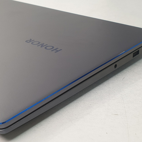 Ноутбук (HONOR, BMH-WDQ9HN, AMD, Ryzen 5, 5500U 6/12 2.1-4.0GHz, DDR4, 8Gb, SSD M2 NVMe, 512Gb, -, AMD, Radeon Graphics, SMA, 15.6", 1920x1080, IPS, 13%, хорошее, Засветы на матрице при черном фоне, Алюминиевый корпус, сканер отпечатка пальцев)