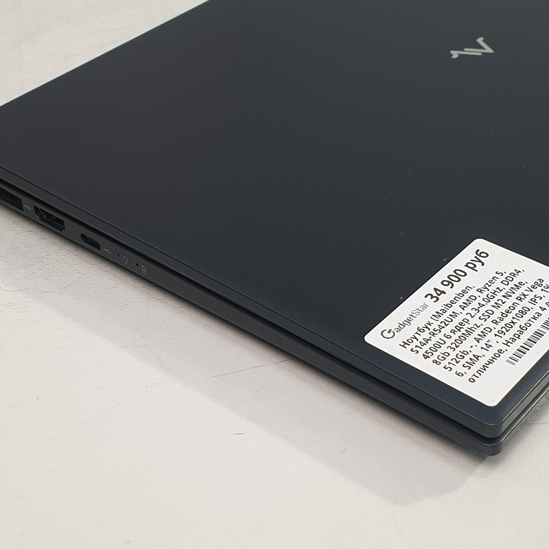 Ноутбук Ryzen 5 4500U/ SSD 512Gb/ наработка 4 дня